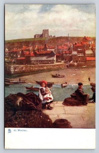 Whitby paiting print city - whitby, view